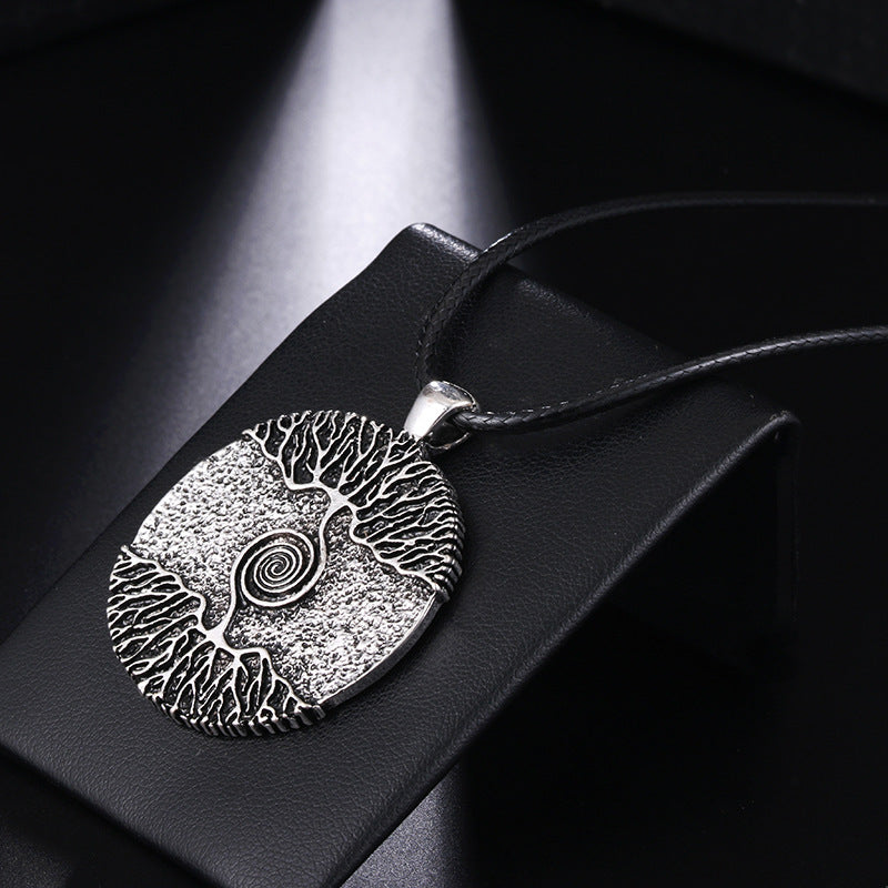Tree Of Life Necklace Fortune Bark Rope