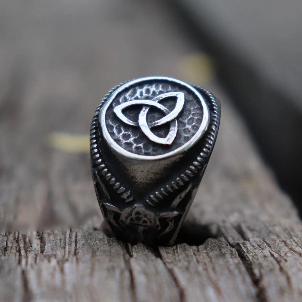 Stainless steel titanium steel ring