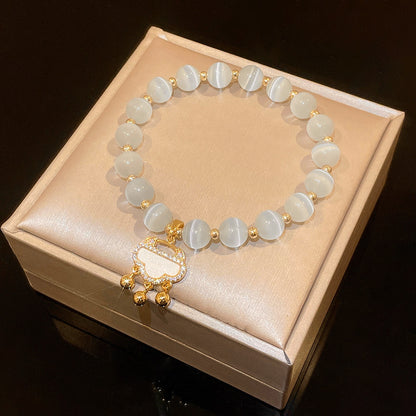 Strawberry Crystal Love Pearl Bracelets