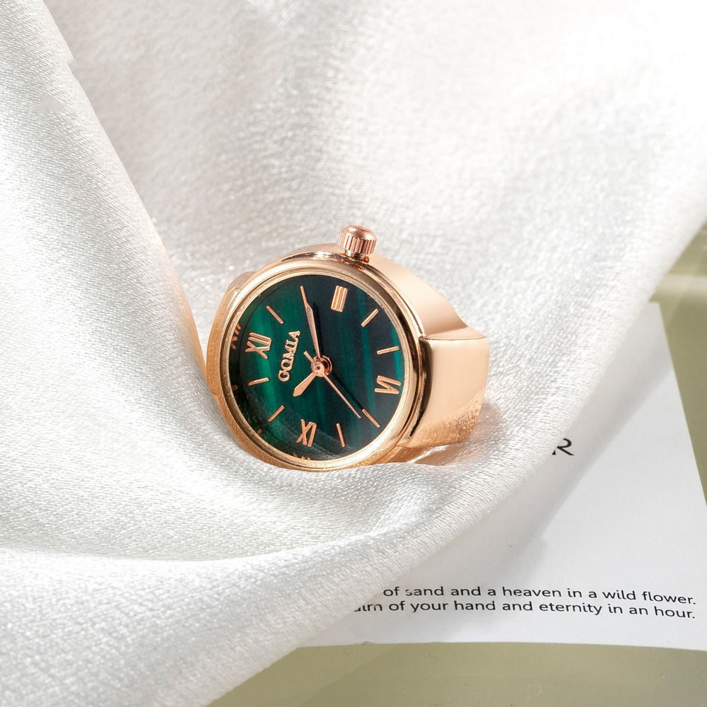 Mini Ring Creative Finger Quartz Watch