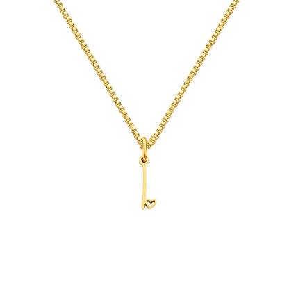 26 Love Letters Titanium Steel Pendants Necklace
