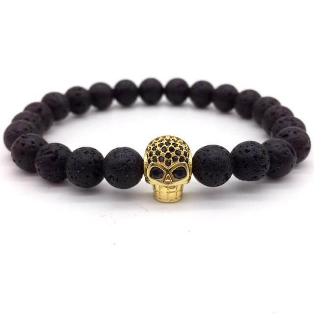 Lazynn Jewelry Store SKULL CHARM BRACELETS