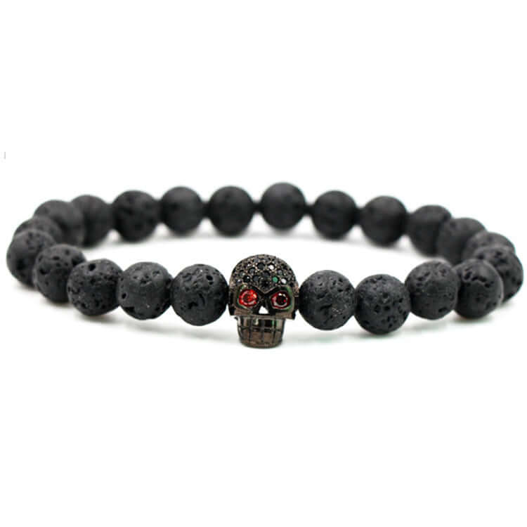 Lazynn Jewelry Store SKULL CHARM BRACELETS