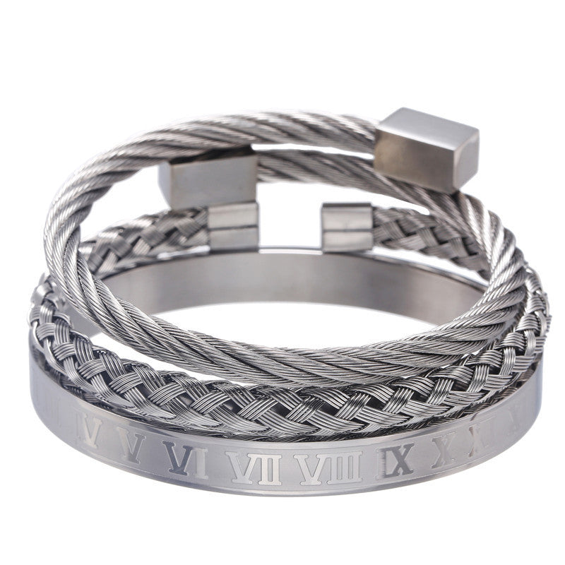 stainless steel unisex bracelets