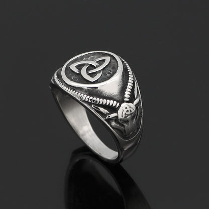 Stainless steel titanium steel ring