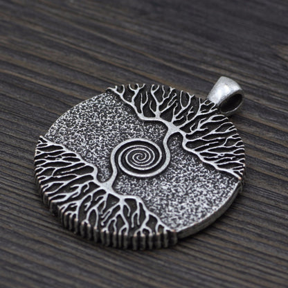 Tree Of Life Necklace Fortune Bark Rope