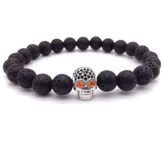 Lazynn Jewelry Store SKULL CHARM BRACELETS