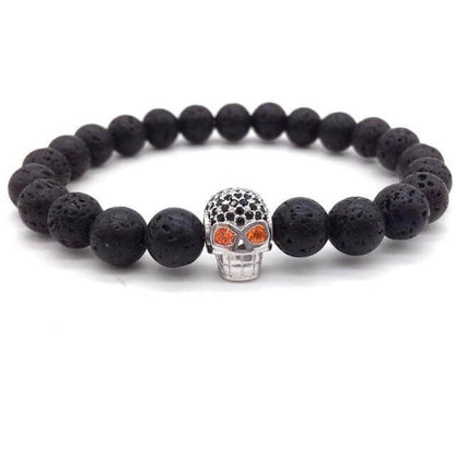 Lazynn Jewelry Store SKULL CHARM BRACELETS