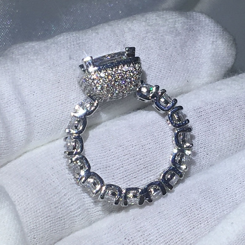 Vintage female ring wedding ring lady gift