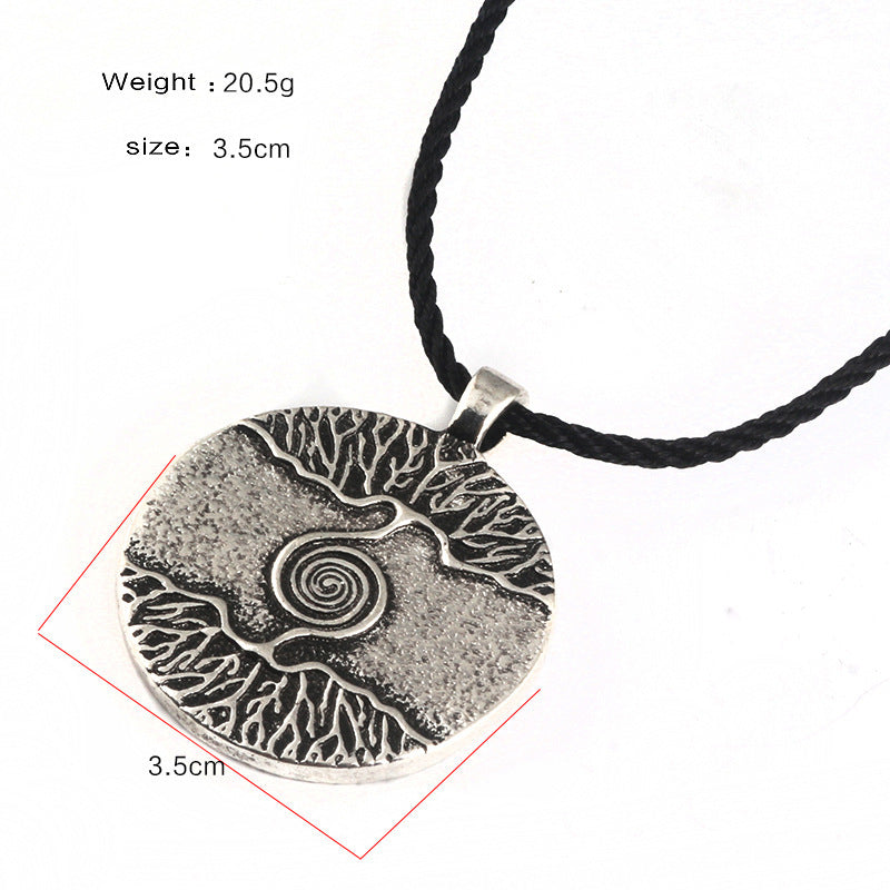 Tree Of Life Necklace Fortune Bark Rope