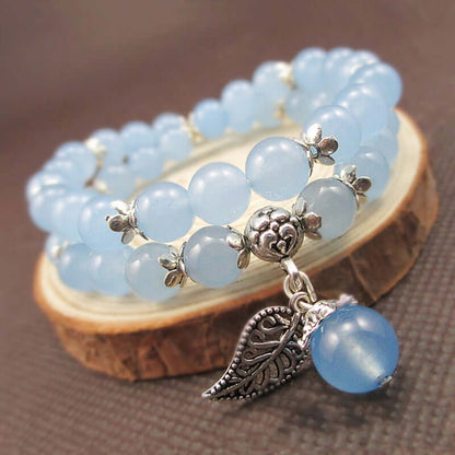 Lazynn Jewelry Store Blue Crystal Bracelets