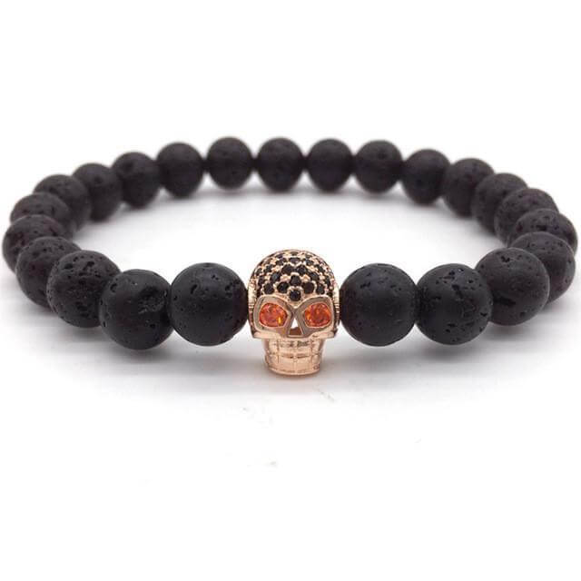 Lazynn Jewelry Store SKULL CHARM BRACELETS