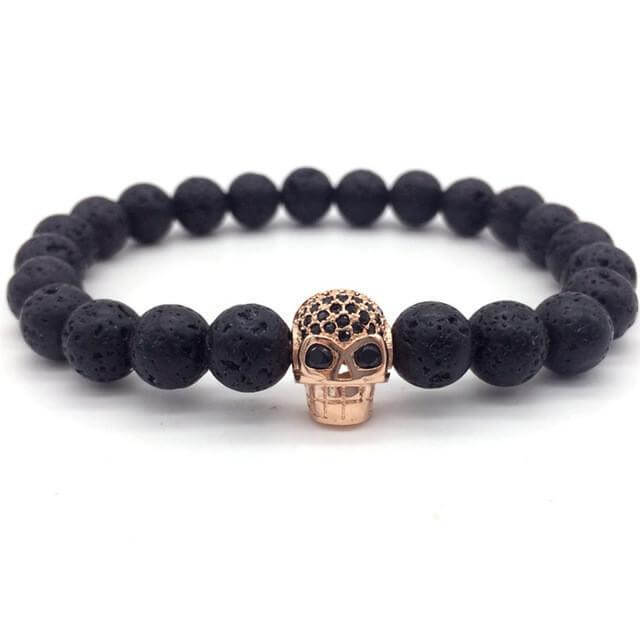 Lazynn Jewelry Store SKULL CHARM BRACELETS