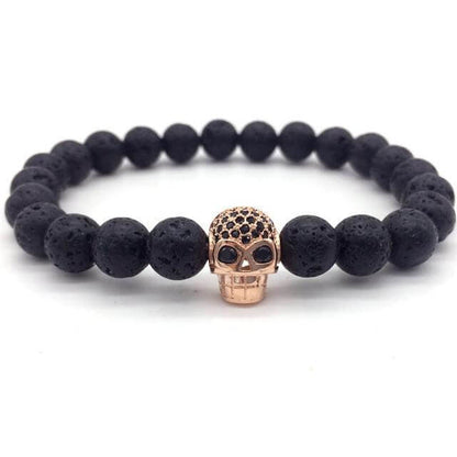 Lazynn Jewelry Store SKULL CHARM BRACELETS
