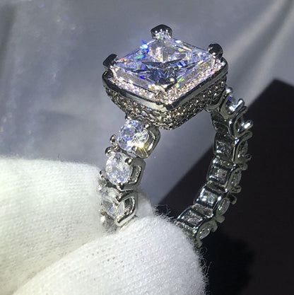 Vintage female ring wedding ring lady gift