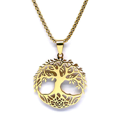 Tree Of Life Necklace Stainless Steel Women's Necklace