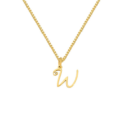 26 Love Letters Titanium Steel Pendants Necklace26 Love Letters Titanium Steel Pendants Necklace